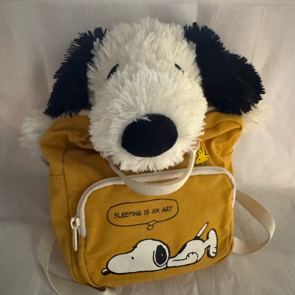 Dog Backpack - Yellow